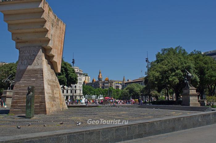 Площадь Каталонии, Барселона