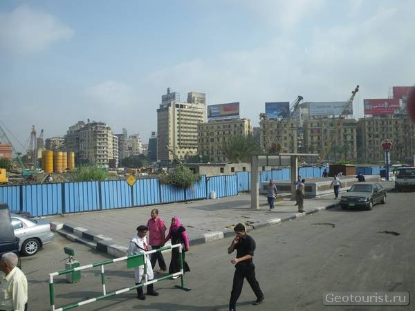 Каир., на площади Тахрир