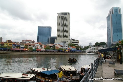 Набережная реки Сингапур