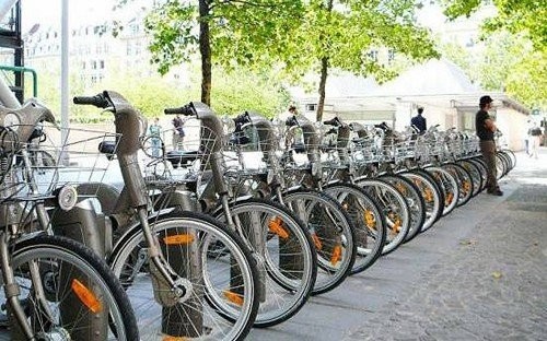 Париж экономно, прокат велосипедов