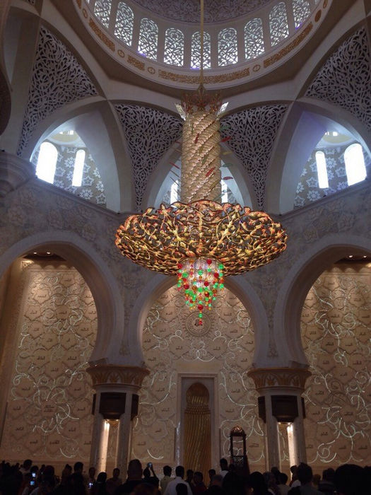 Мечеть шейха Зайда - филигранная резьба