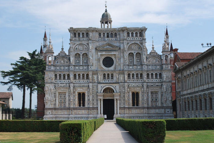 Ломбардия - монастырь Чертоза (Certosa di Pavia)